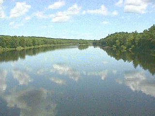 St. Croix River & Hwy 70 bridge.